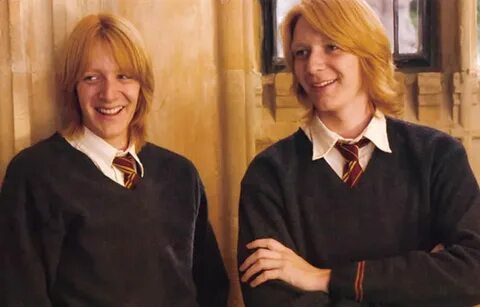 Fred and George Weasley are really hot now Girlfriend