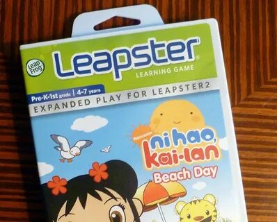 LeapFrog Leapster Leapster2 Game Ni Hao Kai Lan Beach Day $5