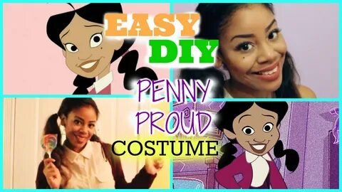 EASY DIY Penny Proud Last Minute Halloween Costume - YouTube