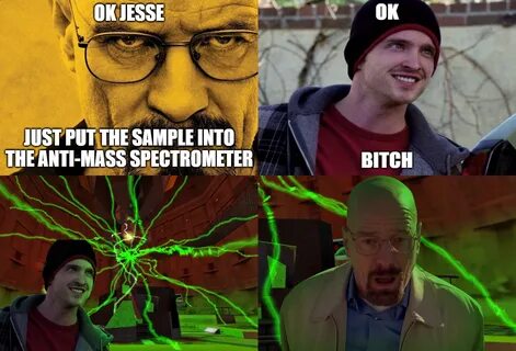 Ok Jesse, Just Put the Sample Into the Anti-Mass Spectromete