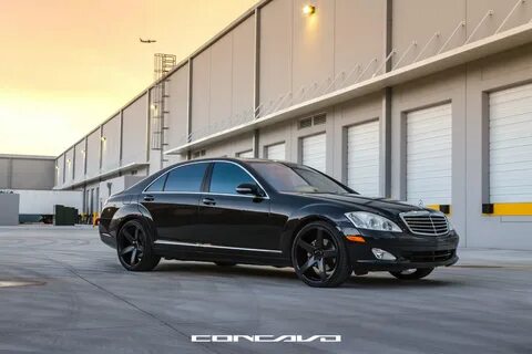 Mercedes Benz S550 on 22" CW5 - Concavo Wheels