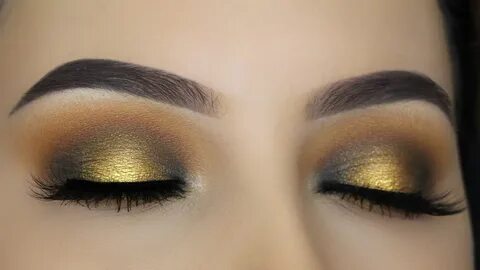 Copper Gold Halo Eye Makeup Tutorial - YouTube