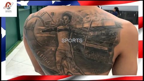 Leroy Sane tattoo: Manchester City star gets crazy ink of hi