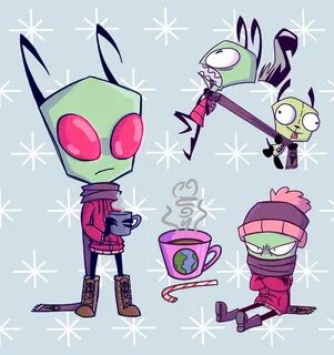 here for a good time not a bad time Invader zim characters, 