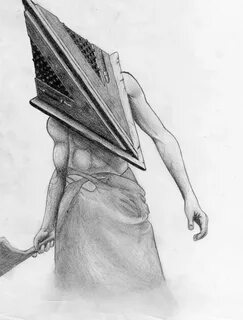 Silent Hill Pyramid Head Drawing