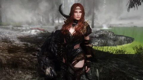 the huntress at skyrim nexus mods and community