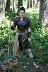 women leather armor Viking clothing, Leather armor, Leather 