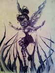 Zombie Tinkerbell by ripley23 on deviantART Dark disney art,