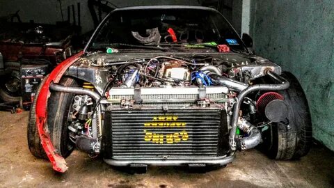 Ebay Turbocharged 240sx 8 Pounds of BOOST! - YouTube