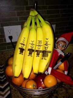 Minion Bananas, elf on the shelf by Gina Bacon Minion banana