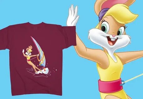 Lola Bunny - Surfing in style http://www.toonshirts.com/prod