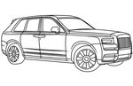 Rolls Royce Cullinan - SketcHye