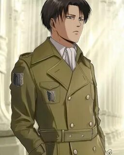 Levi Mikasa, Military Coat, Military Uniform, Titan Manga, Deku Anime, Levi... 