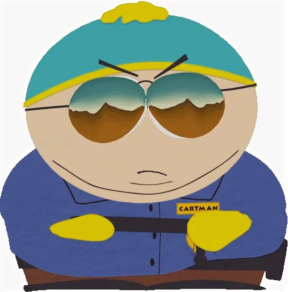 Cartman South Park Sticker - Cartman South Park Baton - Disc