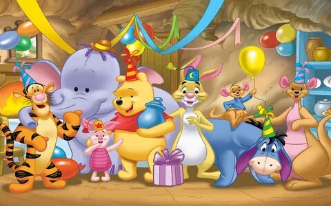 Winnie The Pooh Happy Birthday Celebration Birthday Gifts De