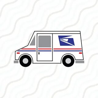 Mail Truck SVG Postal Truck Svg Delivery Truck SVG Cut Table