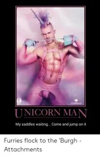 EXTERFACE UNICORN MAN My Saddles Waiting Come and Jump on It