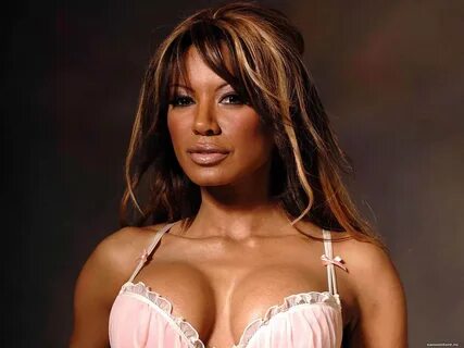 Портрет Traci Bingham, девушки, знаменитости, коричневое, по