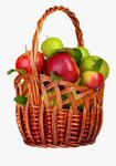 Basket Of Apple Png Clipart - Mishloach Manot , Free Transpa
