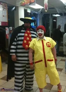 Ronald McDonald & Hamburglar - Halloween Costume Contest at 