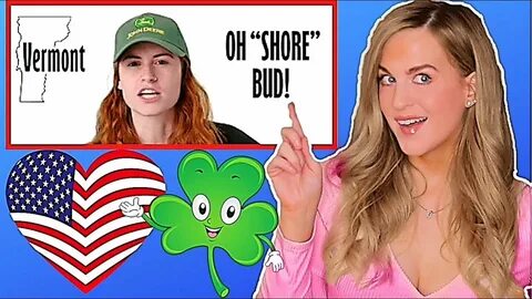 Irish Girl Reacts to EVERY AMERICAN ACCENT! - 50 People Show