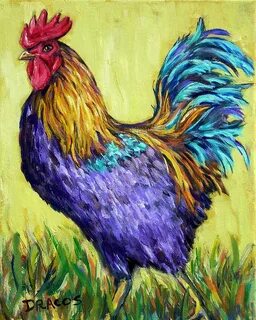 Struttin' His Stuff Painting by Dottie Dracos Fine Art Ameri