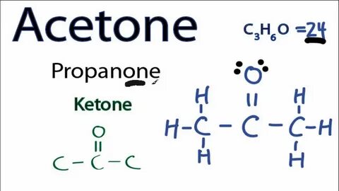 Acetone Lewis Structure: How to Draw the Lewis Structure for