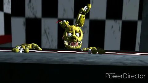 Springtrap AR test (model fixed by FoxySteve990) - YouTube