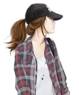 girl with cap 2 by kane8888888888 on DeviantArt Tomboy art, 