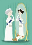 "Queen Elizabeth Reflects" Print by 2DScrumptious on Etsy Qu