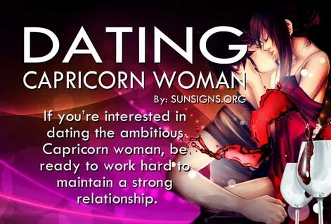 Dating A Capricorn Woman: Loving And Ambitious - SunSigns.Or