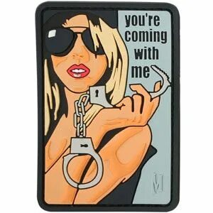 YOU'RE COMING WITH ME PATCH Morale patch, Patches, Cool patc