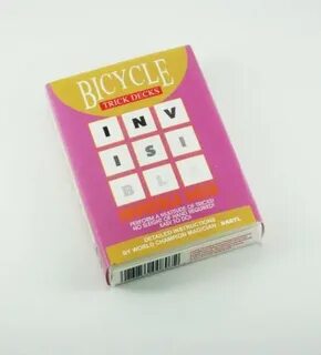 Cards Playing Invisible Bicycle Trick Magic Penguin by Box E