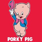 How to Draw Porky Pig from Looney Tunes with Easy Step by St