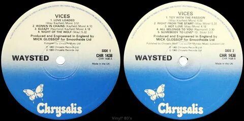 1983 Vices - Waysted - Rockronología