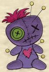Voodoo Doll Embroidered Canvas Field Bag Etsy in 2020 Voodoo