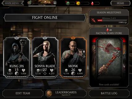 скачать Mortal Kombat X Mk X Combo Cards Combo List карты - 