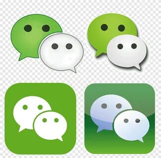 We Chat Иконка логотип, WeChat Иконка дизайн Иконка, WeChat 