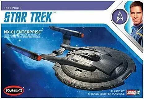 Купить AMT POL966M/12 1/1000 Star Trek NX-01 Enterprise Mode