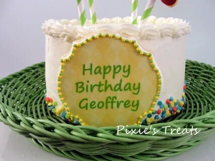 Pixie's Treats: Happy Birthday Geoffrey