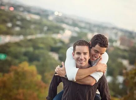 Outdoor Gay Engagement Shoot in Massachusetts POPSUGAR Love 