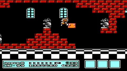 Super Mario Bros. 3 - World 8-Bowser's Castle - YouTube