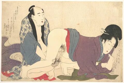 Kitagawa Utamaro Erotic Print Japan Edo period (1615–1868) T