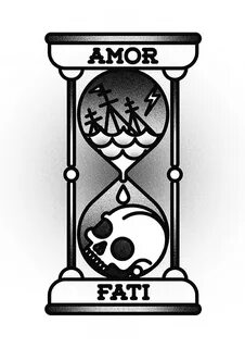 amor fati - Google Search Memento mori tattoo, Traditional t
