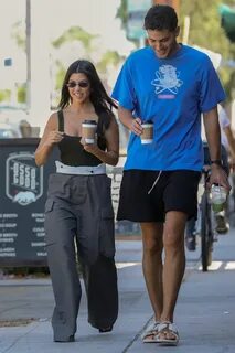 KOURTNEY KARDASHIAN and Fai Khadra Out in West Hollywood 09/