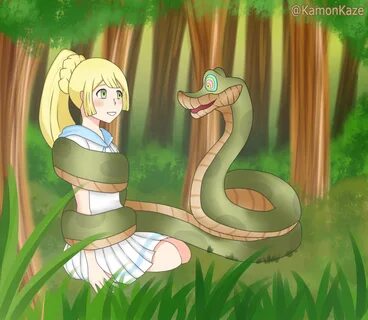 This place isn't Kanto(Kaa and Lillie) by HirotoStar on Devi
