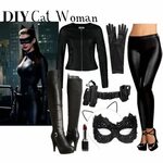 DIY Cat Woman Costume Cat woman costume, Women's costumes, C