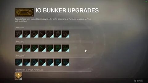 Destiny 2. como mejorar nuestros bunkers de manera eficiente