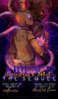 Abience Comic Cover Collab Springtrap And Deliah Amino