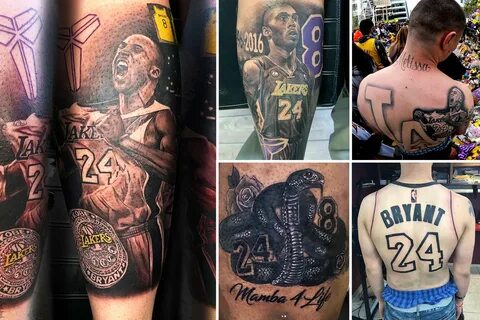 Kobe Bryant tattoo requests flood parlors after star’s tragi